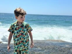 MAUI Hibiscus Printed Shirt -Me & Henry IMG 8184