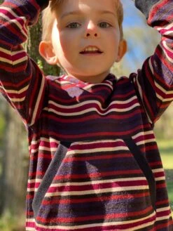 OAKDALE Multi Stripe Hooded Top -Me & Henry IMG 8213