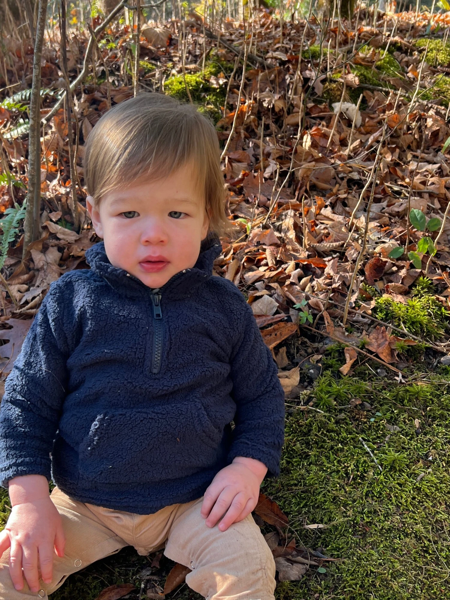 PICCHU Navy Baby Sherpa 2 PICCHU Navy Baby Sherpa - Image 2