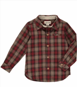 Red/brown Plaid Shirt