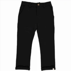 JONATHAN Black Jersey Pants