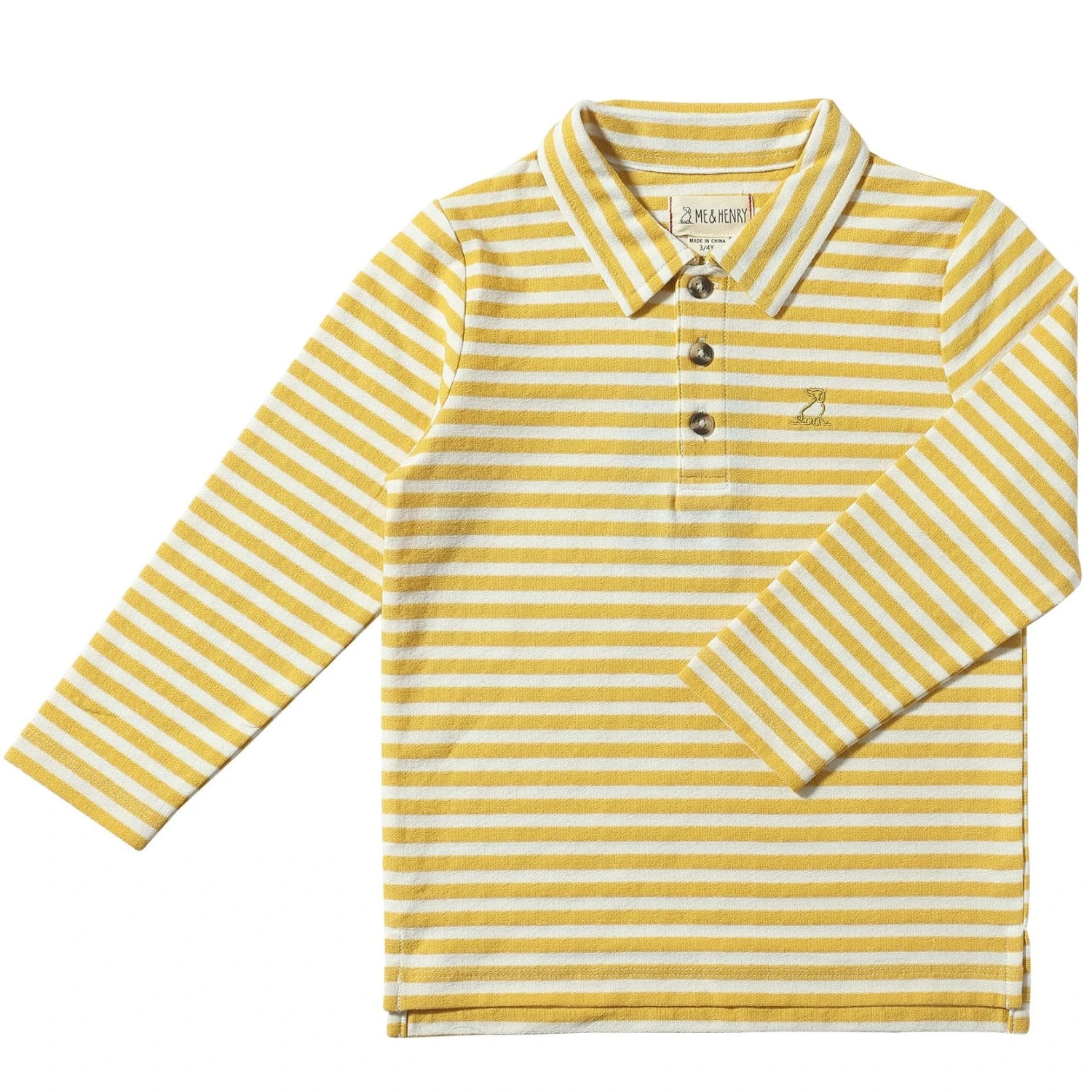 SPENCER Gold/White Polo 1 SPENCER Gold/White Polo