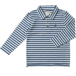 SPENCER Blue/White Polo