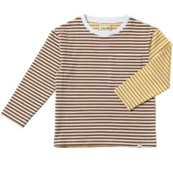 TEDDY Brown/White/Gold Tee