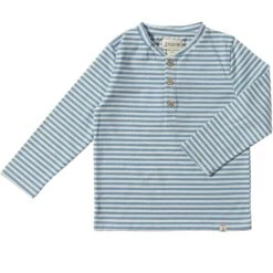 ADAMS Blue/White Stripe Henley