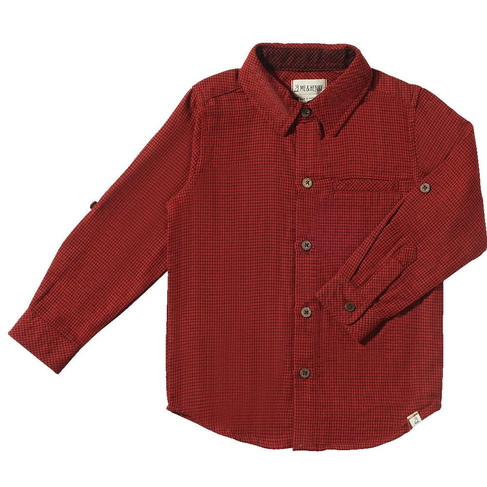 ATWOOD Red Woven Shirt 1 ATWOOD Red Woven Shirt