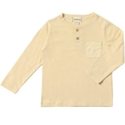 HARVARD Cream Henley
