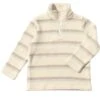 MACCHU Cream Sherpa Zip Up