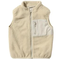 GILT Beige Sherpa Vest