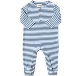 MASON Royal/White Stripe Romper