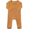 MASON Burnt Orange Rib Romper