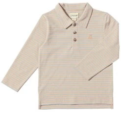 SPENCER Blue Apricot Pique Polo