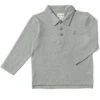 SPENCER Grey Pique Polo