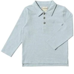 SPENCER Blue Pique Polo