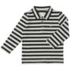SPENCER Black/Grey Pique Polo