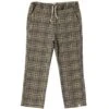 CHARLIE Brown Plaid Pants