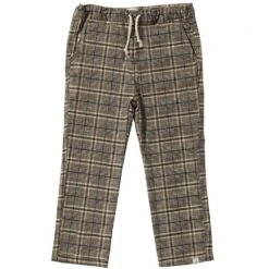 CHARLIE Brown Plaid Pants