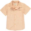 Mens Newport Woven Shirt Salmon