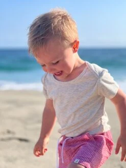 Crew Coral Seersucker Shorts -Me & Henry hb1210b hb1281c 3 e18ceab9 f9ef 48dd 88df 44756dcd13d0