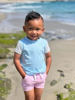 HASTINGS Blue/White Tee -Me & Henry hb1275b hb170f 2