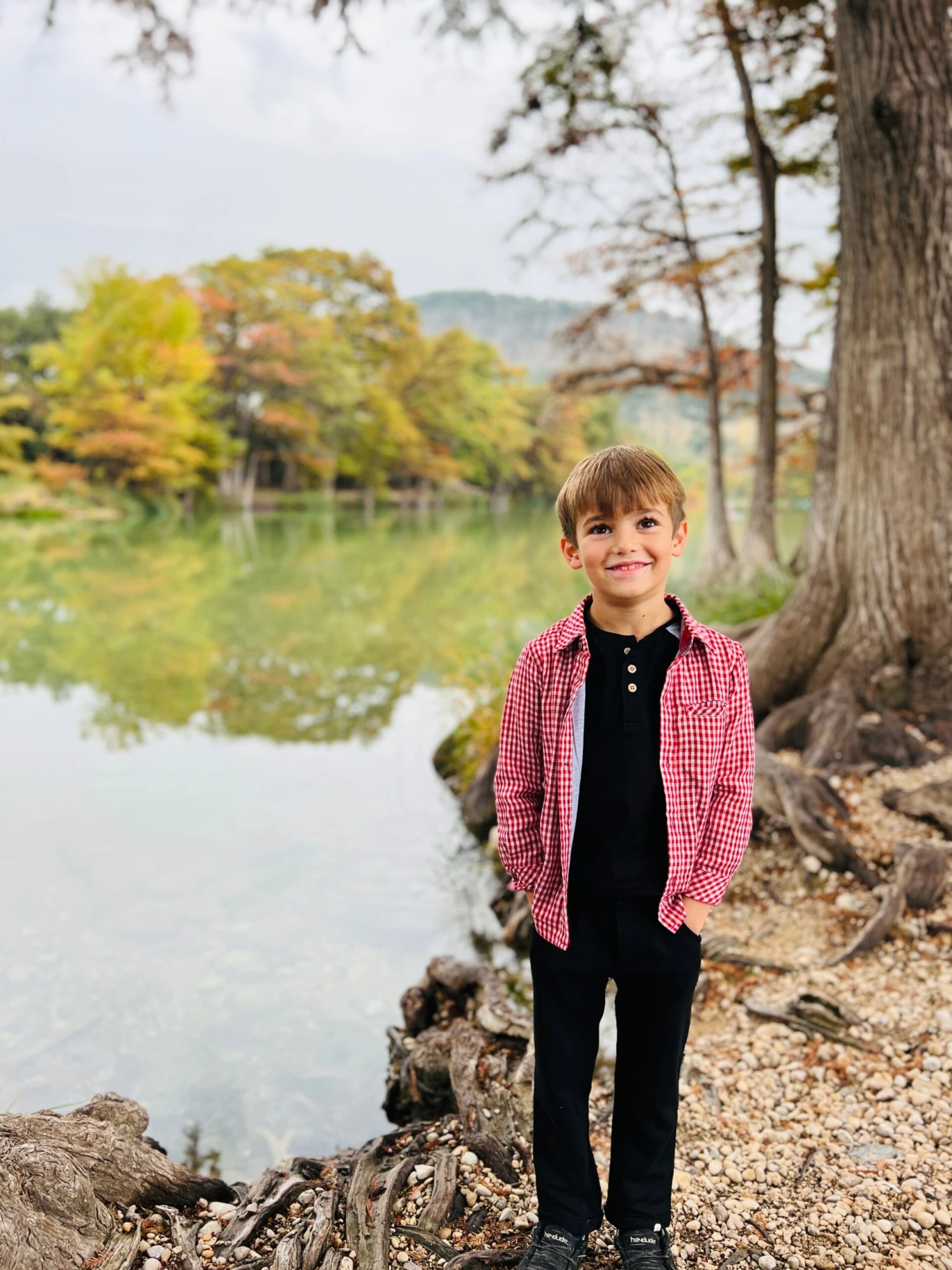 ATWOOD Rust Micro Plaid Woven Shirt 7 ATWOOD Rust Micro Plaid Woven Shirt - Image 7