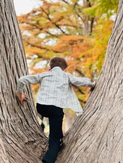 ATWOOD Grey Square Woven Shirt -Me & Henry hb1394m hb342b hb1394m 3