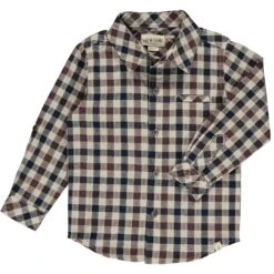 ATWOOD Brown/Black Plaid Shirt