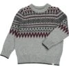 Grey Fairisle Sweater