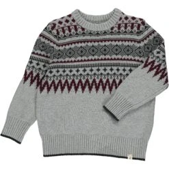 Grey Fairisle Sweater