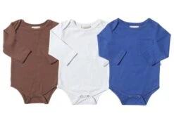 TELLICO Rust/Royal/White Triple Pack Onesies/tees